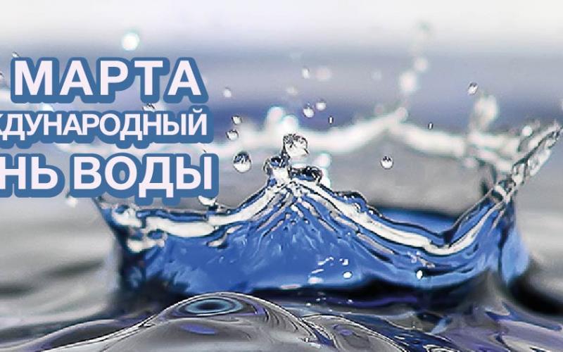 Всемирный день воды